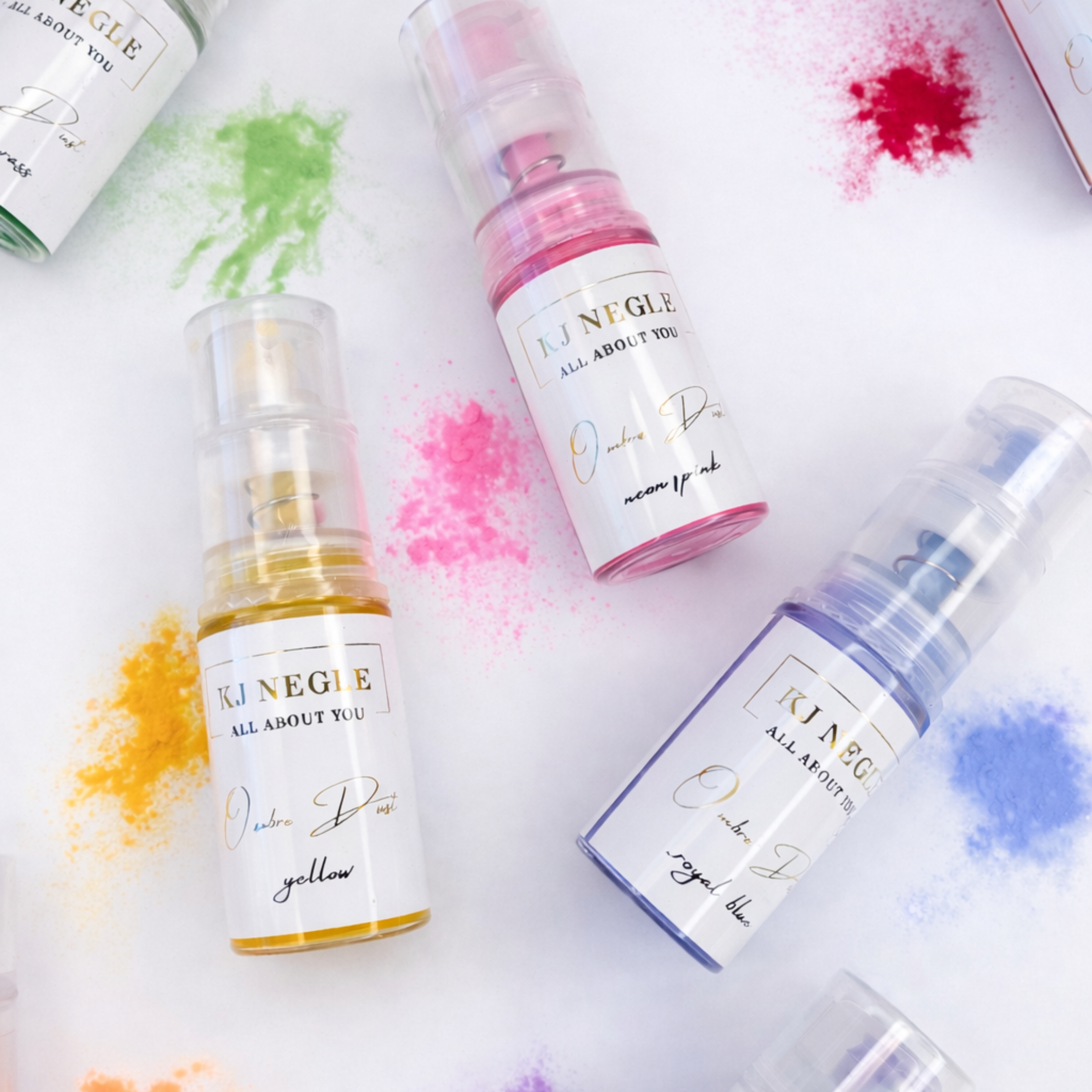 Ombre dust x KJ NEGLE